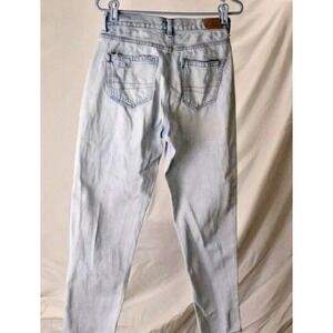 American‎ Eagle faded denim jean pants women's 4 regular destressed detailing